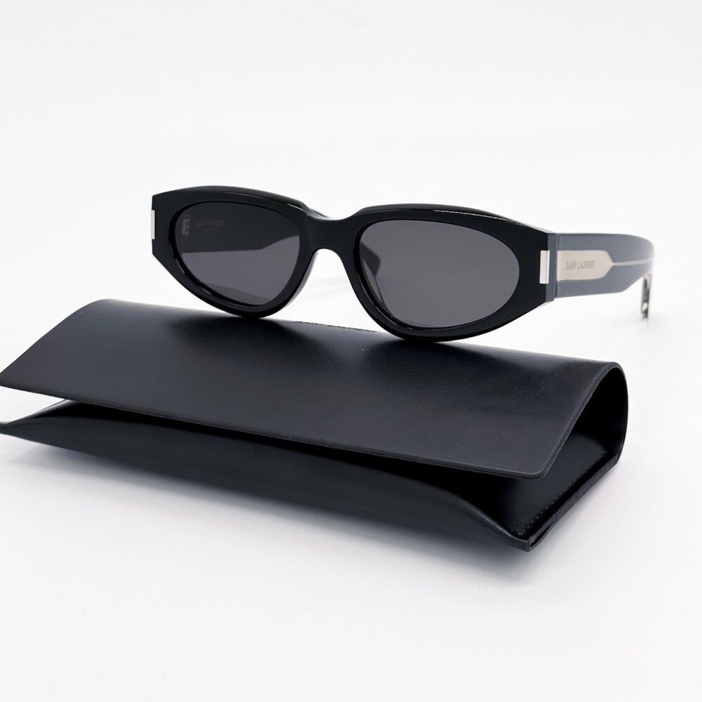NEW SAINT LAURENT SUNGLASSES SL618 001 BLACK WOMEN EYEWEAR SL 618 001